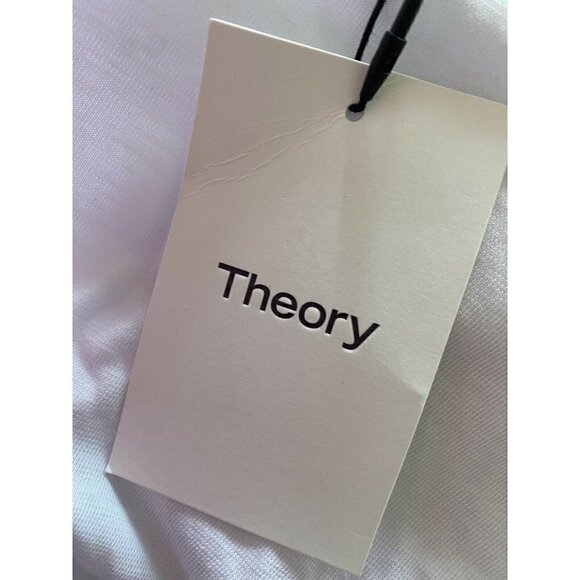 Theory Women’s Atmos Light Vormond White Dress Size‎ Medium NWT - Picture 9 of 9
